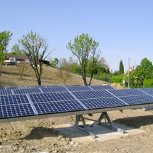 Impianto fotovoltaico a terra da 20 kWp a Casalgrande (RE)